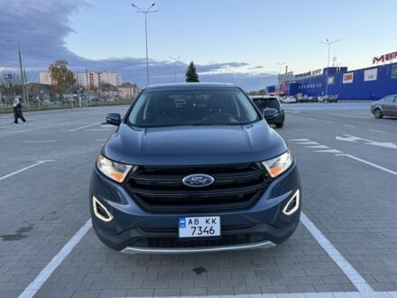 Синий Форд Эдж, объемом двигателя 3.5 л и пробегом 204 тыс. км за 16600 $, фото 1 на Automoto.ua