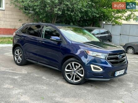 Синій Форд Едж, об'ємом двигуна 2.69 л та пробігом 157 тис. км за 12800 $, фото 1 на Automoto.ua