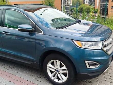 Синій Форд Едж, об'ємом двигуна 2 л та пробігом 157 тис. км за 15500 $, фото 1 на Automoto.ua