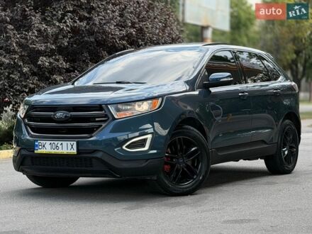 Синій Форд Едж, об'ємом двигуна 2 л та пробігом 230 тис. км за 12499 $, фото 1 на Automoto.ua