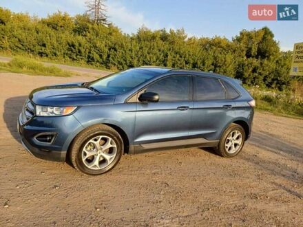 Синій Форд Едж, об'ємом двигуна 2 л та пробігом 88 тис. км за 15000 $, фото 1 на Automoto.ua
