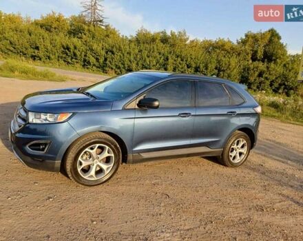 Синій Форд Едж, об'ємом двигуна 2 л та пробігом 88 тис. км за 15000 $, фото 1 на Automoto.ua