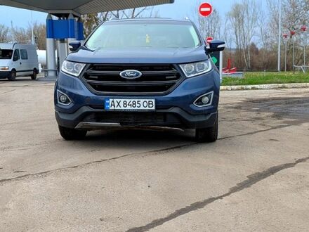 Синій Форд Едж, об'ємом двигуна 2 л та пробігом 100 тис. км за 8700 $, фото 1 на Automoto.ua