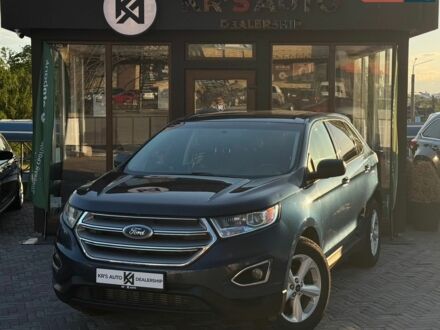 Синій Форд Едж, об'ємом двигуна 2 л та пробігом 158 тис. км за 12700 $, фото 1 на Automoto.ua