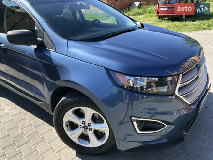 Форд Эдж 2017 в Тернополе на Automoto.ua Синий Форд Эдж, объемом двигателя 2 л и пробегом 59 тыс. км за 15200 $, фото 1 на Automoto.ua