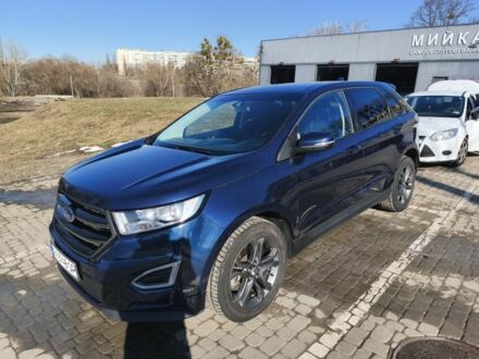 Синий Форд Эдж, объемом двигателя 2 л и пробегом 146 тыс. км за 18000 $, фото 1 на Automoto.ua