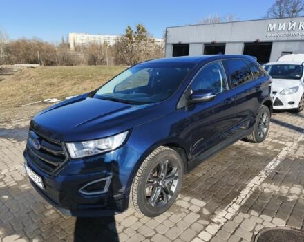 Синий Форд Эдж, объемом двигателя 2 л и пробегом 146 тыс. км за 18000 $, фото 1 на Automoto.ua