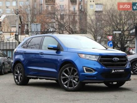 Форд Эдж 2017 в Киеве на Automoto.ua Синий Форд Эдж, объемом двигателя 2.72 л и пробегом 80 тыс. км за 19990 $, фото 1 на Automoto.ua