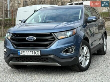 Синій Форд Едж, об'ємом двигуна 2 л та пробігом 89 тис. км за 15900 $, фото 1 на Automoto.ua