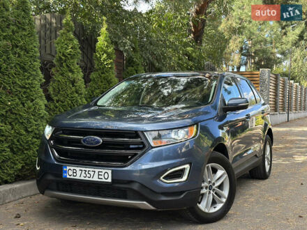 Синій Форд Едж, об'ємом двигуна 3.5 л та пробігом 118 тис. км за 16200 $, фото 1 на Automoto.ua