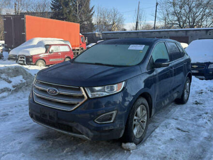 Синій Форд Едж, об'ємом двигуна 2 л та пробігом 170 тис. км за 10700 $, фото 1 на Automoto.ua