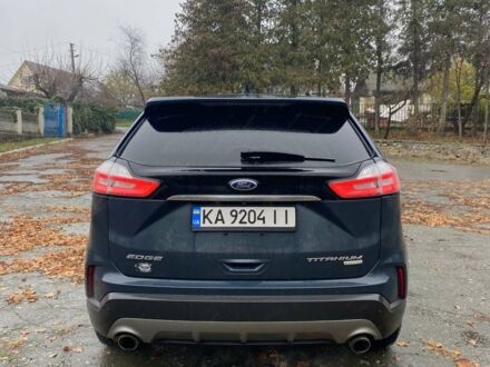 Синій Форд Едж, об'ємом двигуна 2 л та пробігом 113 тис. км за 18500 $, фото 1 на Automoto.ua