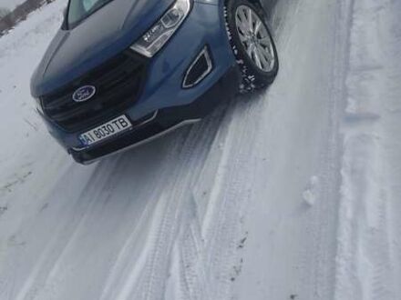 Синий Форд Эдж, объемом двигателя 3.5 л и пробегом 55 тыс. км за 17000 $, фото 1 на Automoto.ua