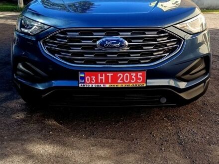 Синій Форд Едж, об'ємом двигуна 2 л та пробігом 109 тис. км за 14800 $, фото 1 на Automoto.ua