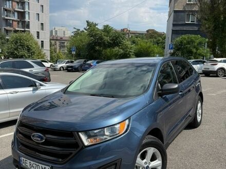 Синий Форд Эдж, объемом двигателя 2 л и пробегом 94 тыс. км за 15400 $, фото 1 на Automoto.ua