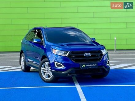 Форд Эдж 2018 в Киеве на Automoto.ua Синий Форд Эдж, объемом двигателя 2 л и пробегом 101 тыс. км за 17777 $, фото 1 на Automoto.ua