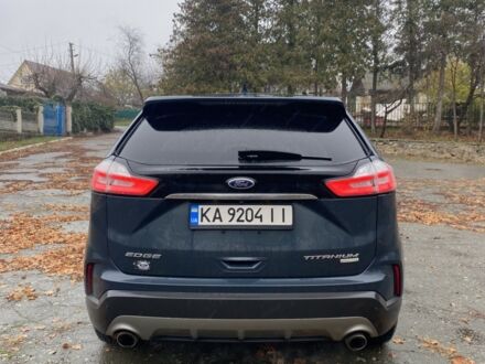 Синий Форд Эдж, объемом двигателя 2 л и пробегом 113 тыс. км за 18500 $, фото 1 на Automoto.ua