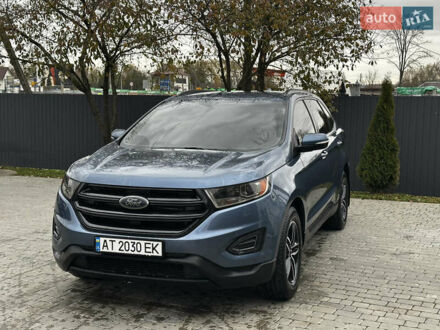 Форд Эдж 2018 в Рогатине на Automoto.ua Синий Форд Эдж, объемом двигателя 3.5 л и пробегом 84 тыс. км за 17500 $, фото 1 на Automoto.ua