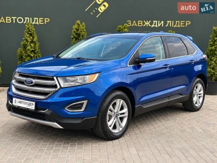 Синій Форд Едж, об'ємом двигуна 2 л та пробігом 88 тис. км за 17990 $, фото 1 на Automoto.ua