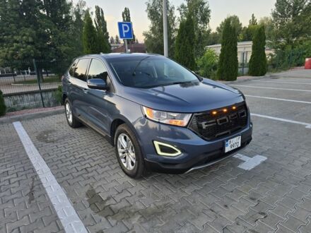 Синій Форд Едж, об'ємом двигуна 2 л та пробігом 53 тис. км за 17083 $, фото 1 на Automoto.ua