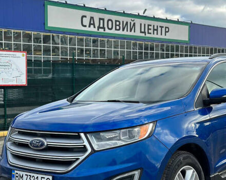 Синій Форд Едж, об'ємом двигуна 2 л та пробігом 179 тис. км за 13700 $, фото 1 на Automoto.ua
