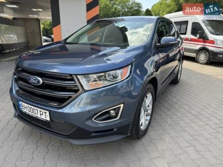 Форд Эдж 2018 в Одессе на Automoto.ua Синий Форд Эдж, объемом двигателя 2 л и пробегом 121 тыс. км за 17000 $, фото 1 на Automoto.ua