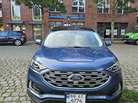 Форд Эдж 2019 в Луцке на Automoto.ua Синий Форд Эдж, объемом двигателя 2 л и пробегом 27 тыс. км за 26709 $, фото 1 на Automoto.ua