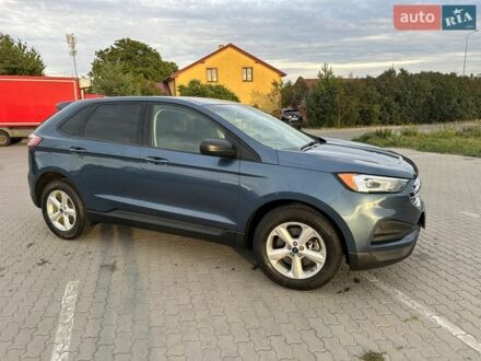 Синий Форд Эдж, объемом двигателя 2 л и пробегом 92 тыс. км за 16500 $, фото 1 на Automoto.ua