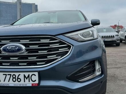 Синій Форд Едж, об'ємом двигуна 2 л та пробігом 101 тис. км за 15700 $, фото 1 на Automoto.ua
