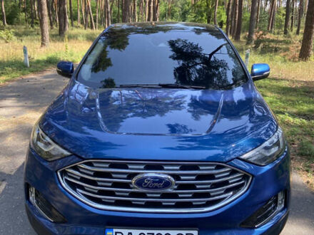 Форд Эдж 2019 в Ивано-Франковске на Automoto.ua Синий Форд Эдж, объемом двигателя 2 л и пробегом 61 тыс. км за 22800 $, фото 1 на Automoto.ua