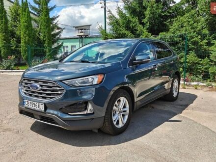 Синій Форд Едж, об'ємом двигуна 2 л та пробігом 126 тис. км за 18500 $, фото 1 на Automoto.ua