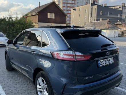 Синій Форд Едж, об'ємом двигуна 2 л та пробігом 131 тис. км за 15951 $, фото 1 на Automoto.ua