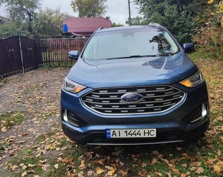 Синій Форд Едж, об'ємом двигуна 2 л та пробігом 50 тис. км за 20800 $, фото 1 на Automoto.ua