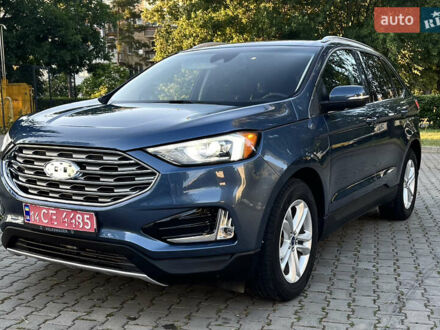 Синій Форд Едж, об'ємом двигуна 2 л та пробігом 147 тис. км за 17300 $, фото 1 на Automoto.ua