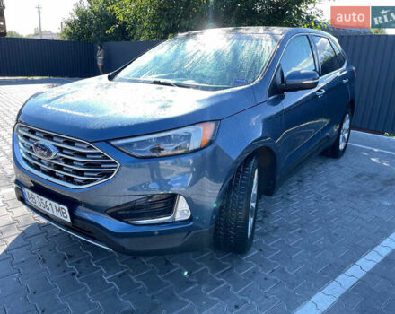 Синій Форд Едж, об'ємом двигуна 2 л та пробігом 158 тис. км за 19800 $, фото 1 на Automoto.ua