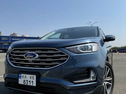 Форд Эдж 2019 в Киеве на Automoto.ua Синий Форд Эдж, объемом двигателя 2 л и пробегом 63 тыс. км за 25100 $, фото 1 на Automoto.ua