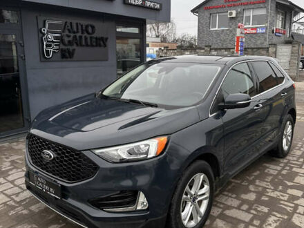 Синий Форд Эдж, объемом двигателя 2 л и пробегом 115 тыс. км за 16388 $, фото 1 на Automoto.ua