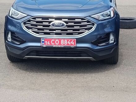 Синий Форд Эдж, объемом двигателя 2 л и пробегом 177 тыс. км за 15900 $, фото 1 на Automoto.ua