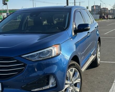 Синій Форд Едж, об'ємом двигуна 2 л та пробігом 82 тис. км за 20000 $, фото 1 на Automoto.ua