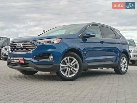 Синій Форд Едж, об'ємом двигуна 2 л та пробігом 128 тис. км за 19190 $, фото 1 на Automoto.ua