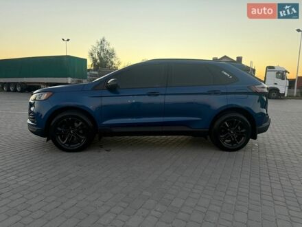 Синий Форд Эдж, объемом двигателя 2 л и пробегом 4 тыс. км за 25000 $, фото 1 на Automoto.ua