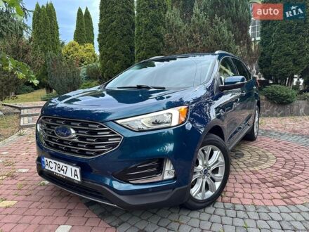 Синій Форд Едж, об'ємом двигуна 2 л та пробігом 218 тис. км за 15500 $, фото 1 на Automoto.ua