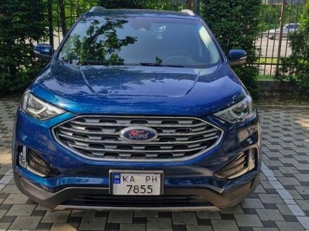 Синій Форд Едж, об'ємом двигуна 2 л та пробігом 168 тис. км за 16000 $, фото 1 на Automoto.ua