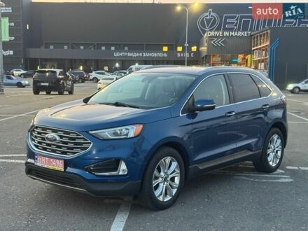 Синій Форд Едж, об'ємом двигуна 2 л та пробігом 253 тис. км за 16900 $, фото 1 на Automoto.ua