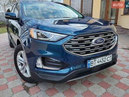 Синій Форд Едж, об'ємом двигуна 2 л та пробігом 106 тис. км за 13800 $, фото 1 на Automoto.ua
