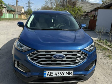 Форд Эдж 2020 в Днепре (Днепропетровске) на Automoto.ua Синий Форд Эдж, объемом двигателя 2 л и пробегом 41 тыс. км за 21000 $, фото 1 на Automoto.ua