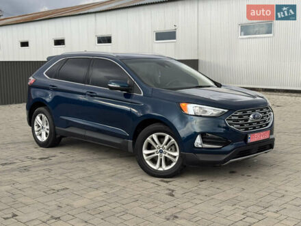 Форд Эдж 2020 в Калуше на Automoto.ua Синий Форд Эдж, объемом двигателя 2 л и пробегом 97 тыс. км за 17300 $, фото 1 на Automoto.ua