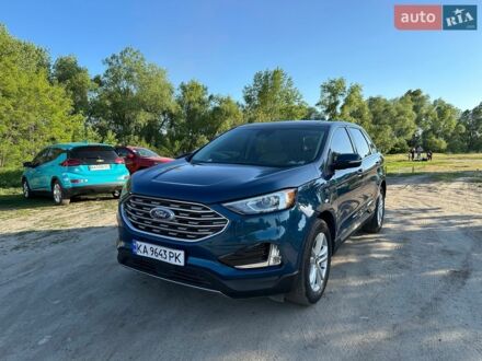 Синій Форд Едж, об'ємом двигуна 2 л та пробігом 143 тис. км за 16999 $, фото 1 на Automoto.ua