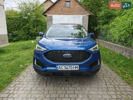 Форд Едж 2020 у Горохів на Automoto.ua Синій Форд Едж, об'ємом двигуна 2 л та пробігом 144 тис. км за 19500 $, фото 1 на Automoto.ua