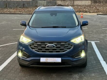 Синій Форд Едж, об'ємом двигуна 2 л та пробігом 104 тис. км за 15700 $, фото 1 на Automoto.ua